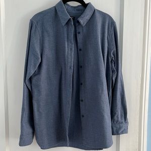 Uniqlo flannel shirt - cozy!
